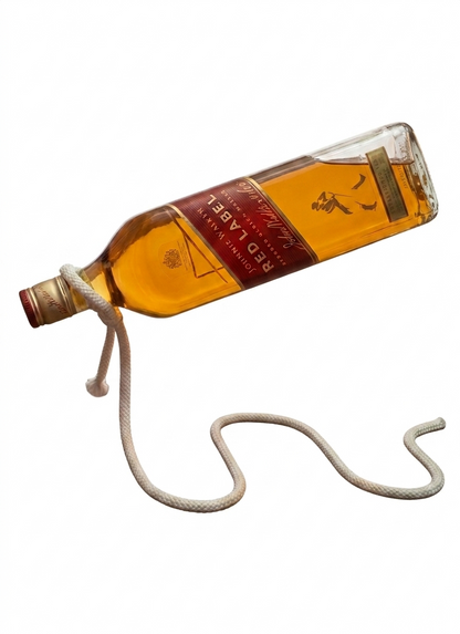 Soporte de Botella de Cordón Blanco