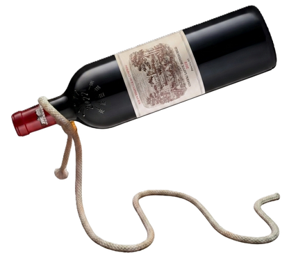 Soporte de Botella de Cordón Blanco